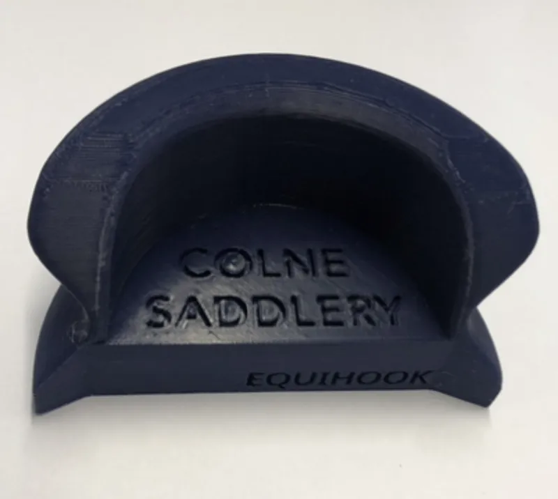 Equihook Magnetic Bridle Hook 'Colne Saddlery' Navy