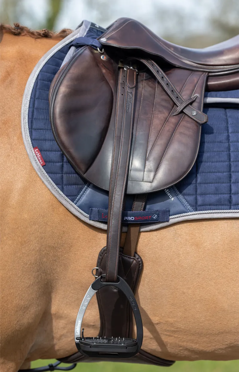LeMieux Vector Stirrup Leathers - Brown-4