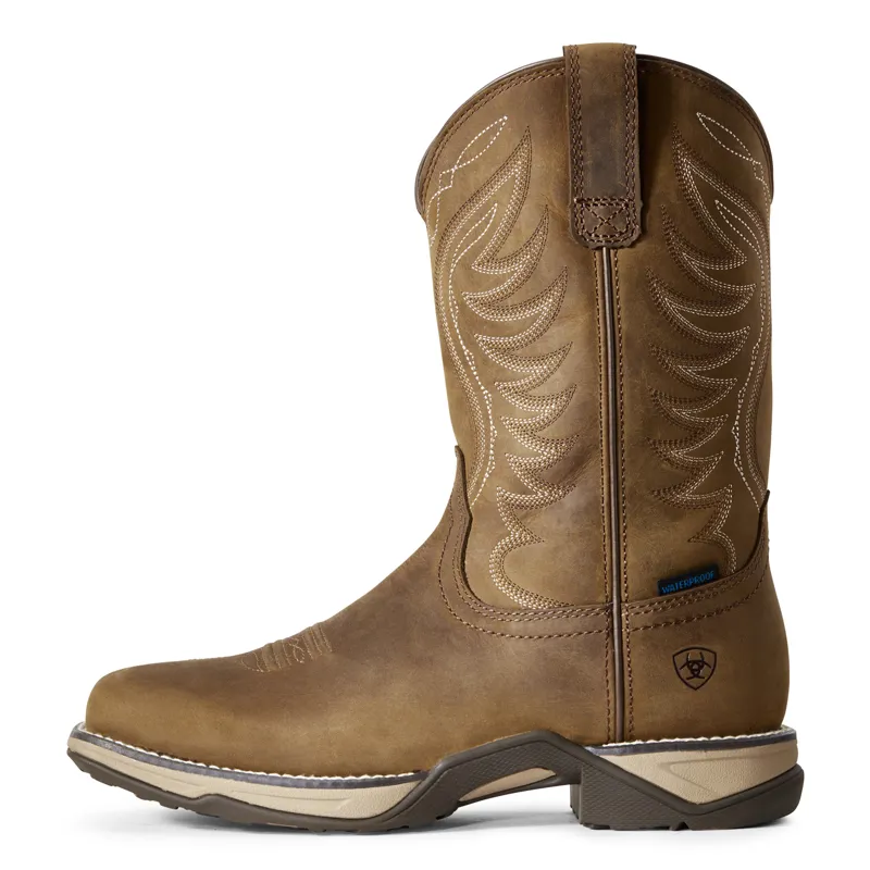 Ariat Womens Anthem H2O- Distressed Brown-2