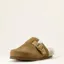 Ariat Womems Country Mule Sherpa - Ranch Brown Suede