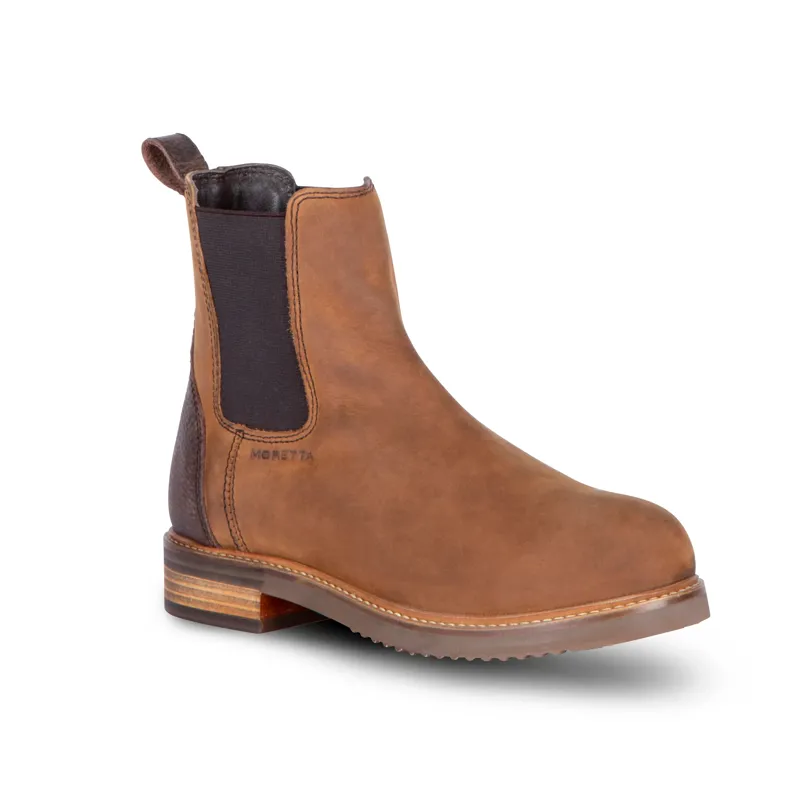 Moretta Modena Chelsea Boots - Tan-1