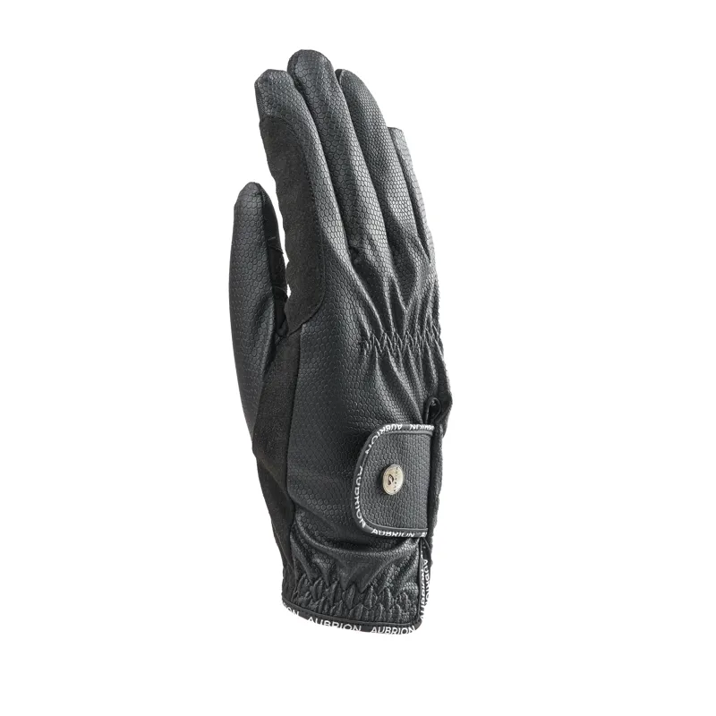 Aubrion Stadium Winter Riding Gloves - Black