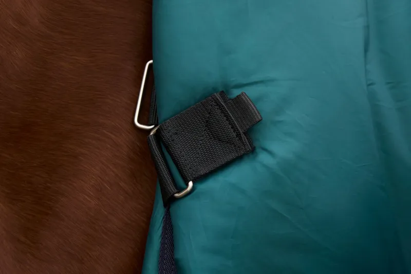 Weatherbeeta Comfitec Plus Dynamic Turnout Detach-A-Neck 220g Navy/Forest Green-4