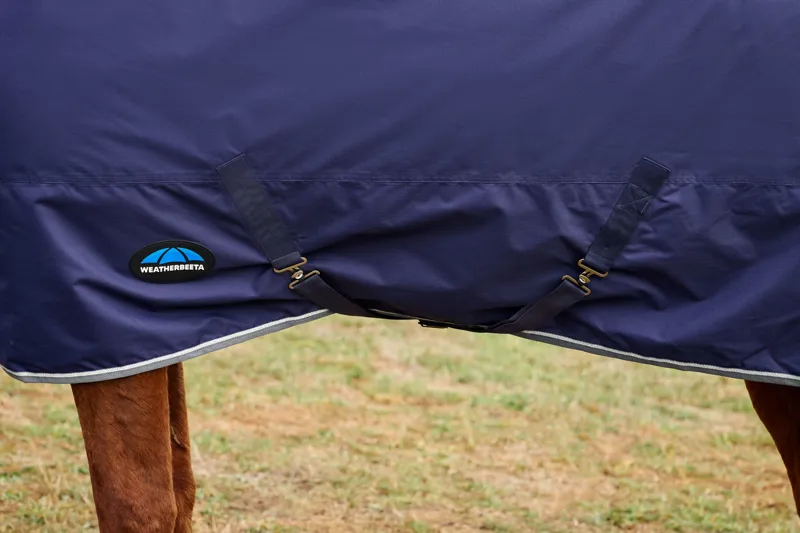 Weatherbeeta Comfitec Tyro Turnout Combo 50g - Navy/Charcoal-5