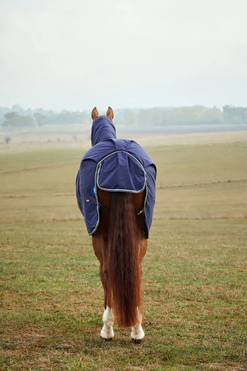 Weatherbeeta Comfitec Tyro Turnout Combo 50g - Navy/Charcoal-6