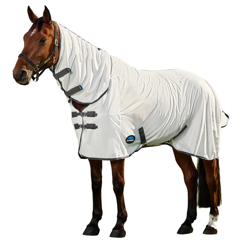 Weatherbeeta Comfitec Tyro Fly Sheet Combo - White/Charcoal