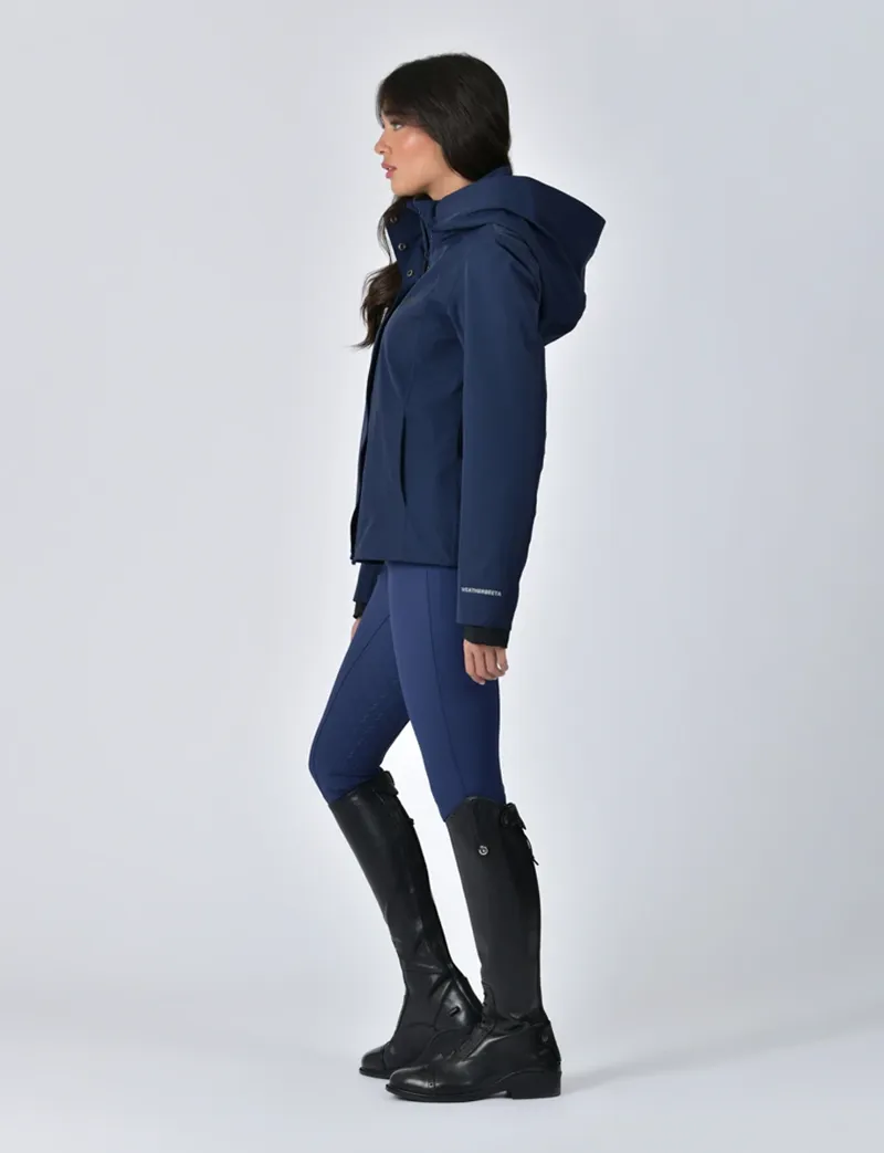 Weatherbeeta Protect Waterproof Insulated Rising Jacket - Navy-1