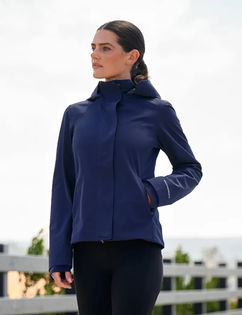 Weatherbeeta Protect Waterproof Insulated Rising Jacket - Navy-5