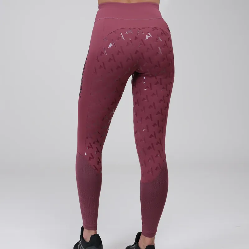 Aubrion React Rythm Riding Tights - Mauve-3