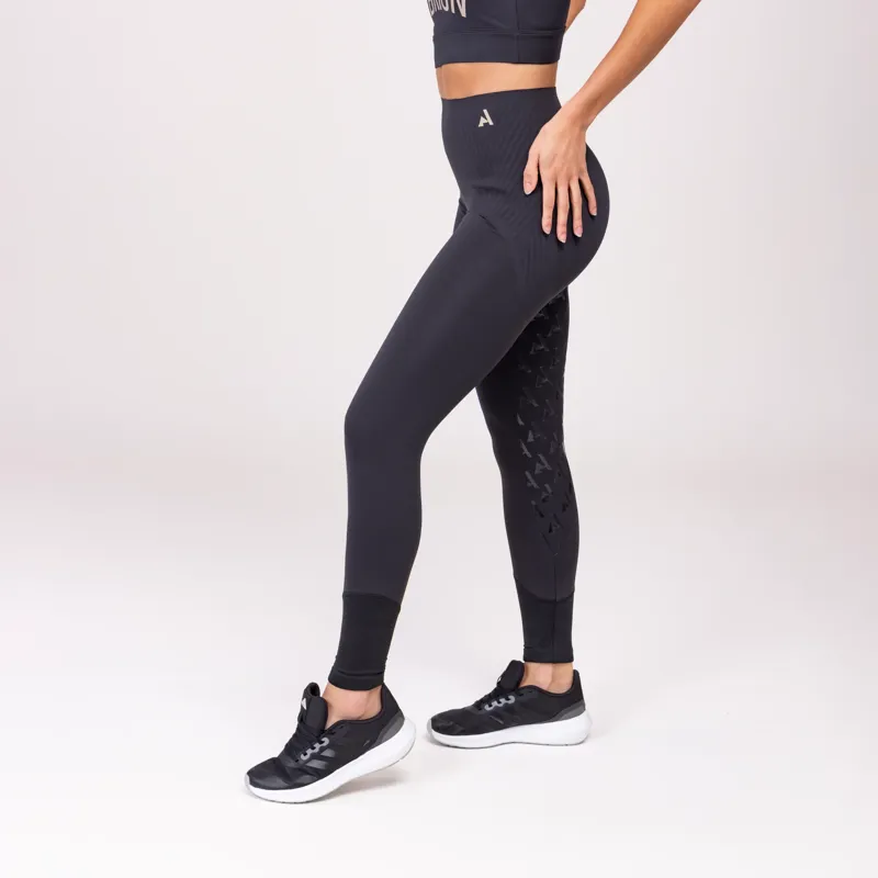 Aubrion React Sculpt Riding Tights - Shadow-1