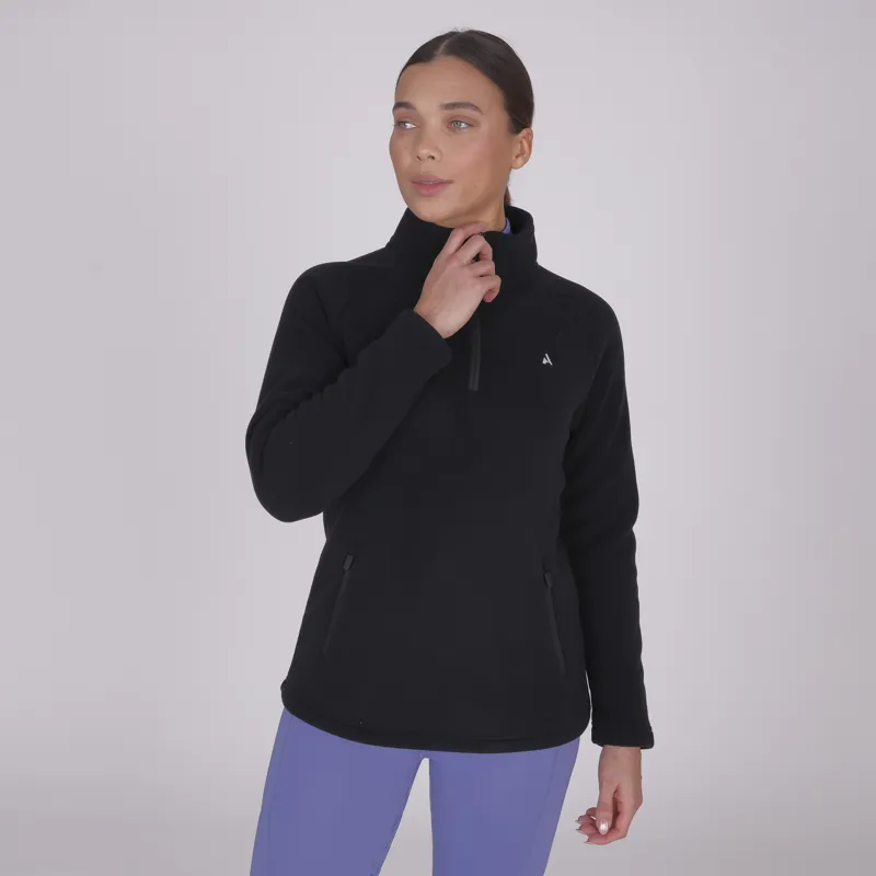 Aubrion Womens React Half Zip Fleece Shadow