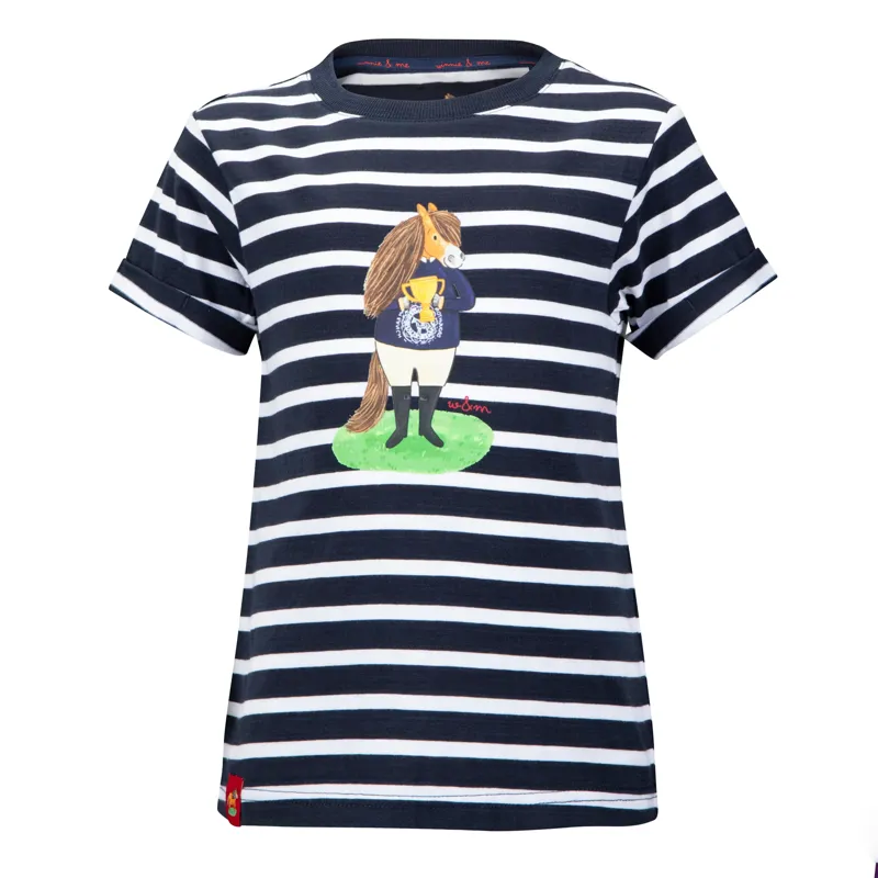 Aubrion Winnie and Me Children's T- Shirt - Navy