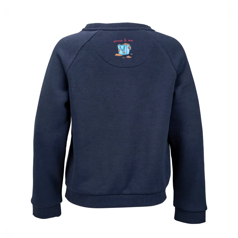 Aubrion Winnie and Me Children's Sweatshirt - Navy-3