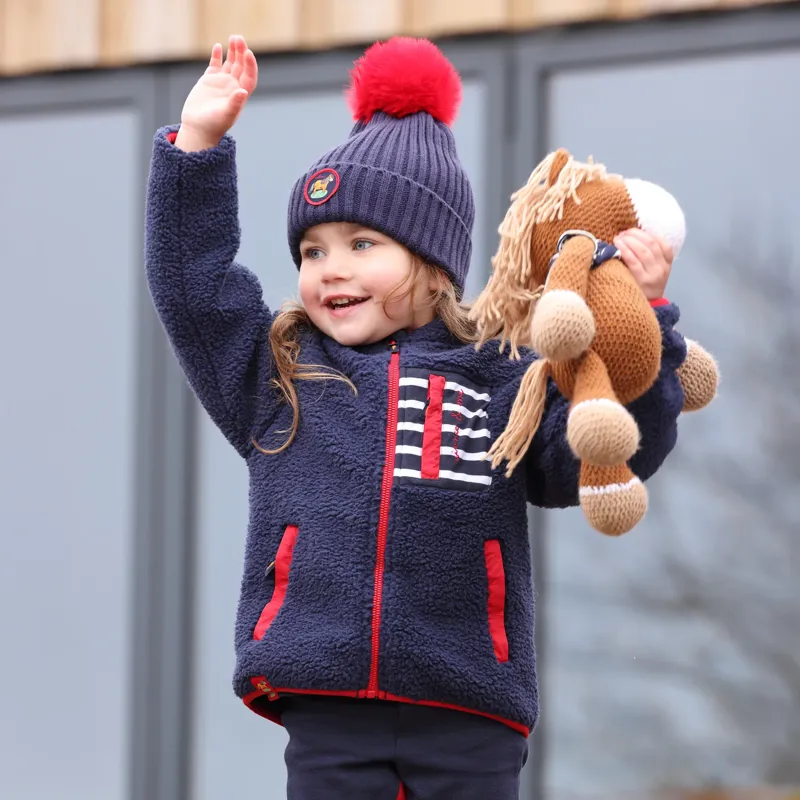 Aubrion Children's Winnie and Me Fleece - Navy-1