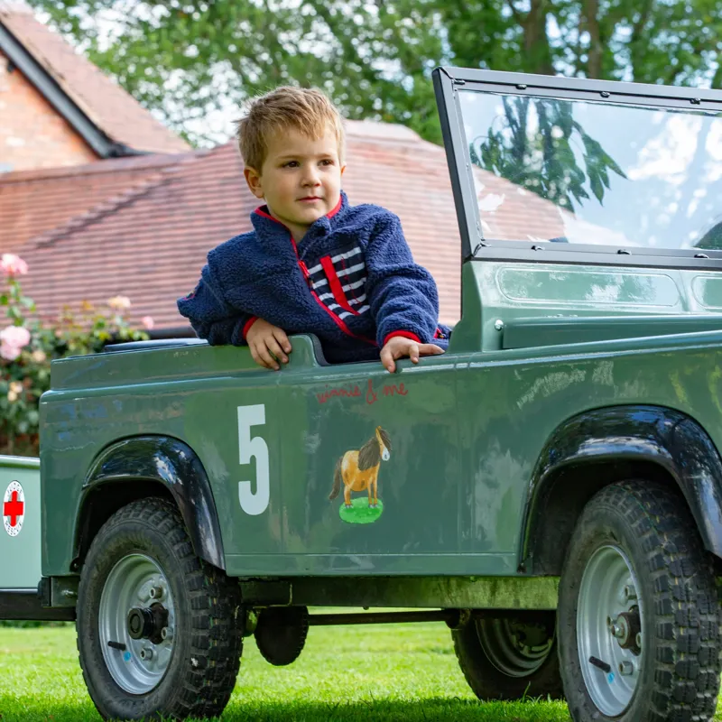 Aubrion Children's Winnie and Me Fleece - Navy-4