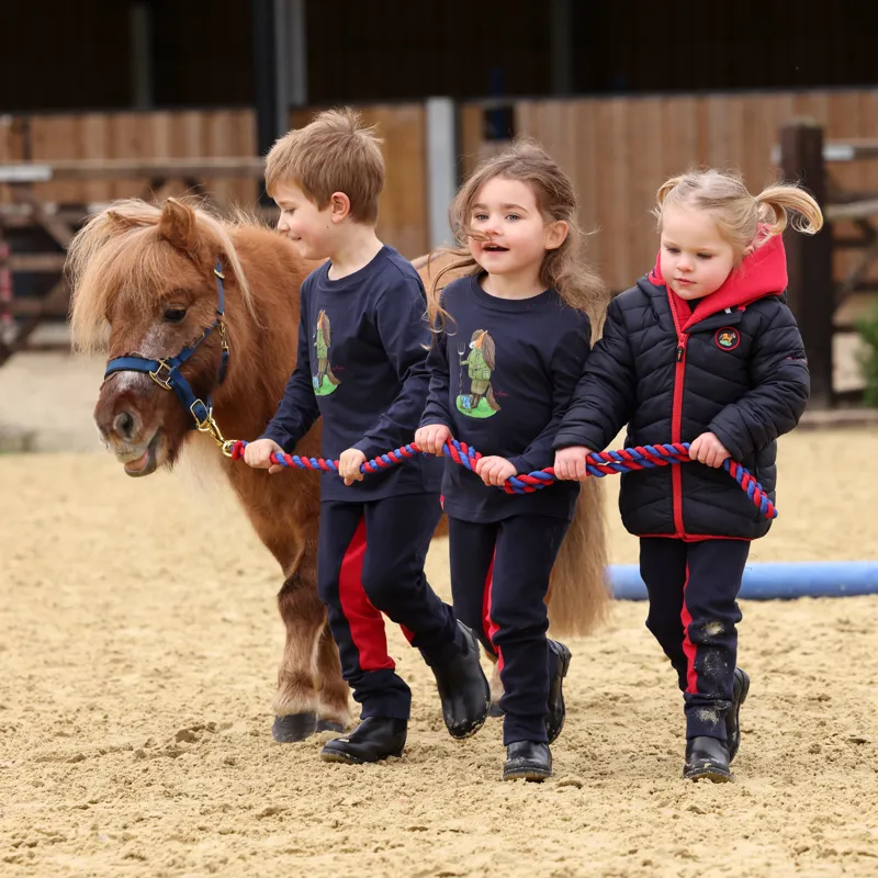 Winnie and Me Childs Jodhpurs Navy-1
