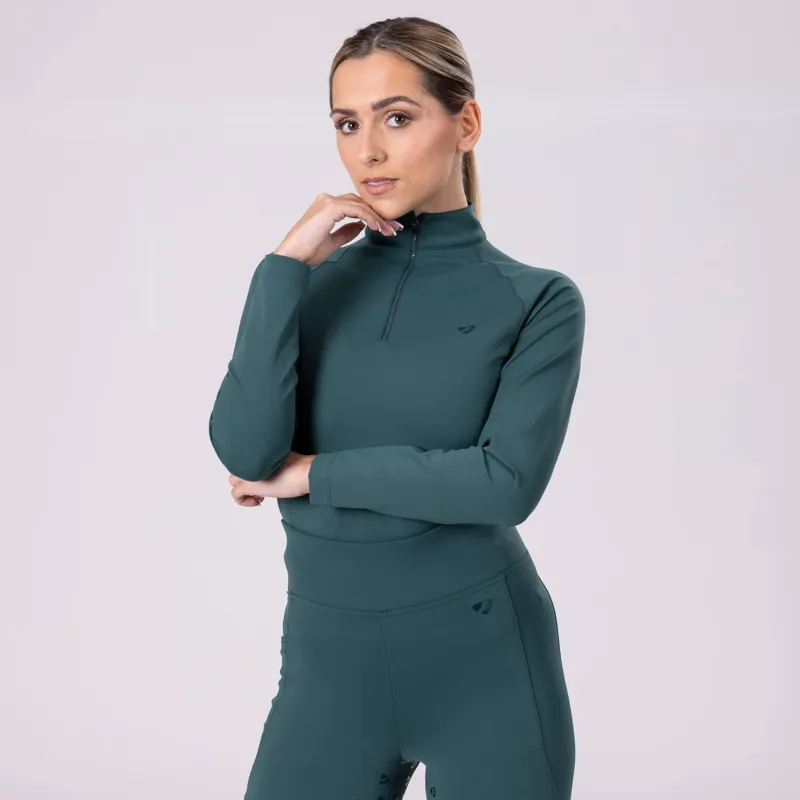 Aubrion Eltar Riding Tights - Green-3