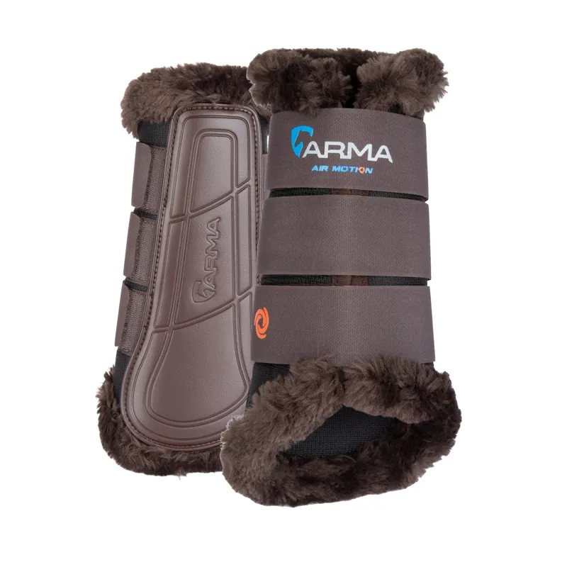 Arma Air Motion SupaFleece Brushing Boots - Brown-7