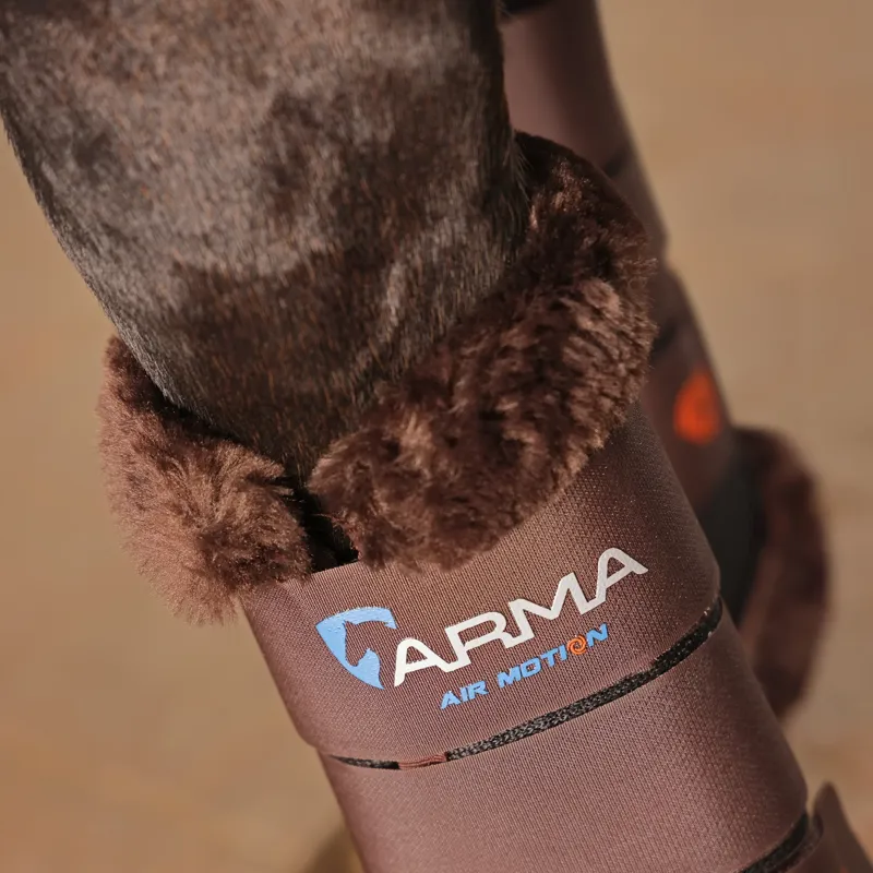 Arma Air Motion SupaFleece Brushing Boots - Brown-2