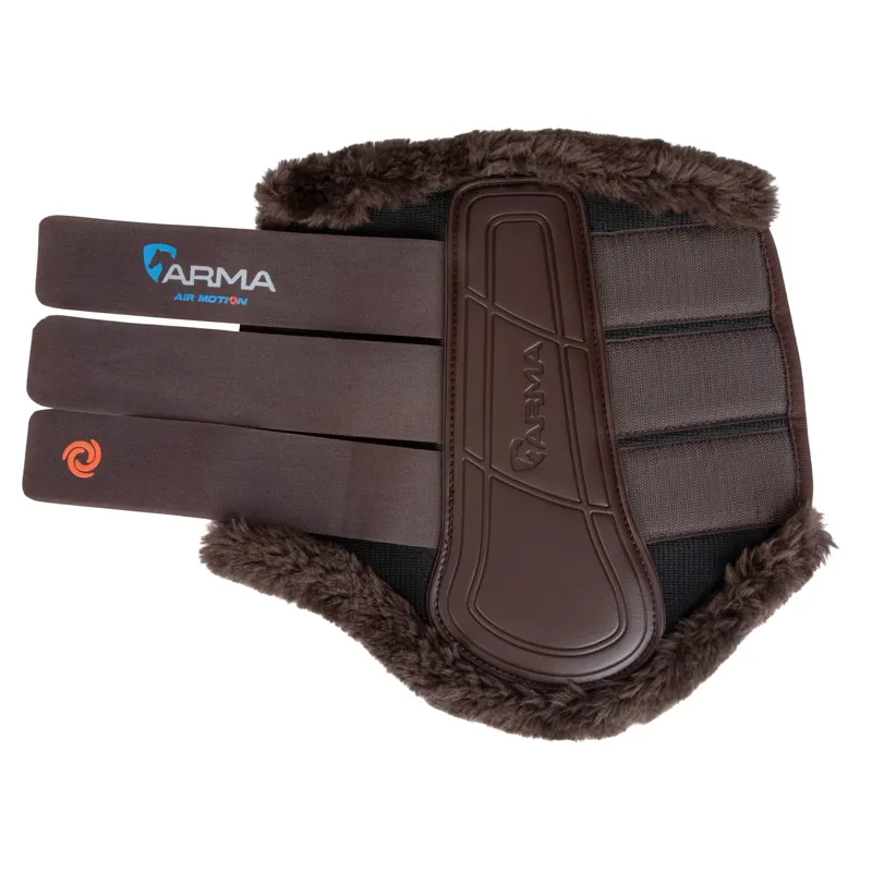 Arma Air Motion SupaFleece Brushing Boots - Brown-5