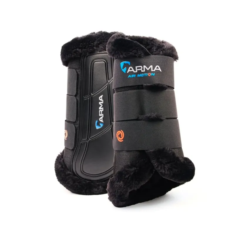 ARMA Air Motion SupaFleece Brushing Boots - Black 