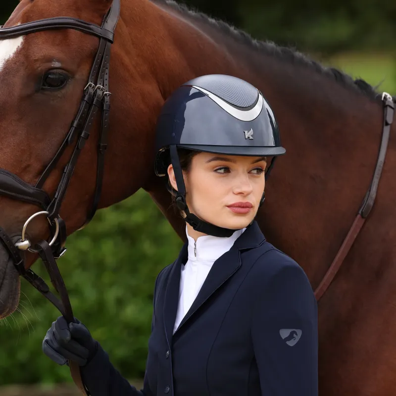 Karben Drew Ellipse SP Riding Hat - Navy-1
