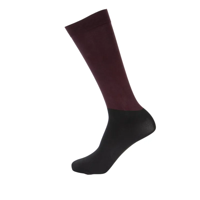 Aubrion Eltar Socks Black Cherry Adult UK size 3-1
