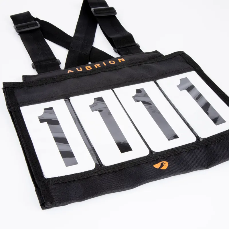 Aubrion Number Bib Set BLACK one size-4