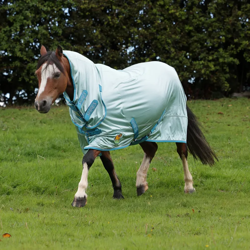 Shires Winnie and Me Pony Fly Combo Rug - Blue