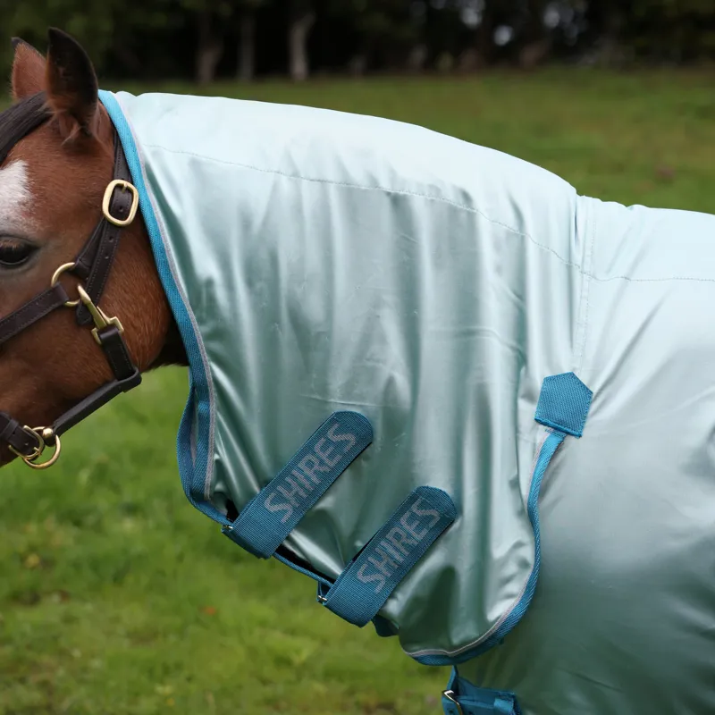 Shires Winnie and Me Pony Fly Combo Rug - Blue-5
