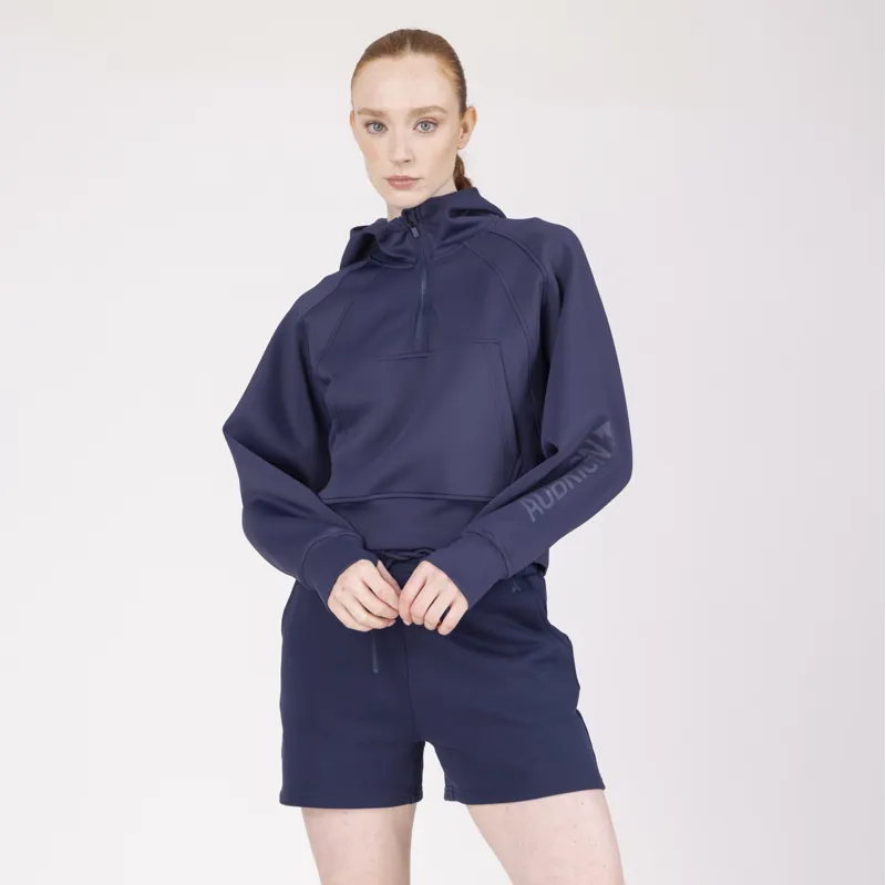 Aubrion React Quarter Zip Hoodie - Midnight