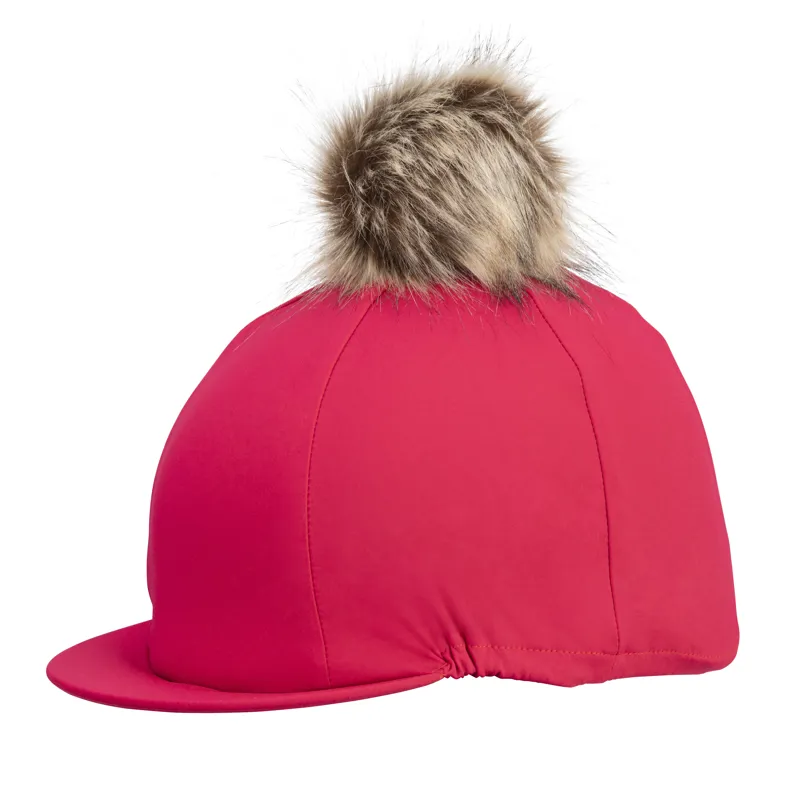 Aubrion Equestrian Hat Cover - Dewberry-4