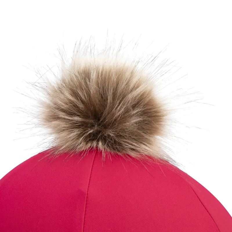 Aubrion Equestrian Hat Cover - Dewberry-6