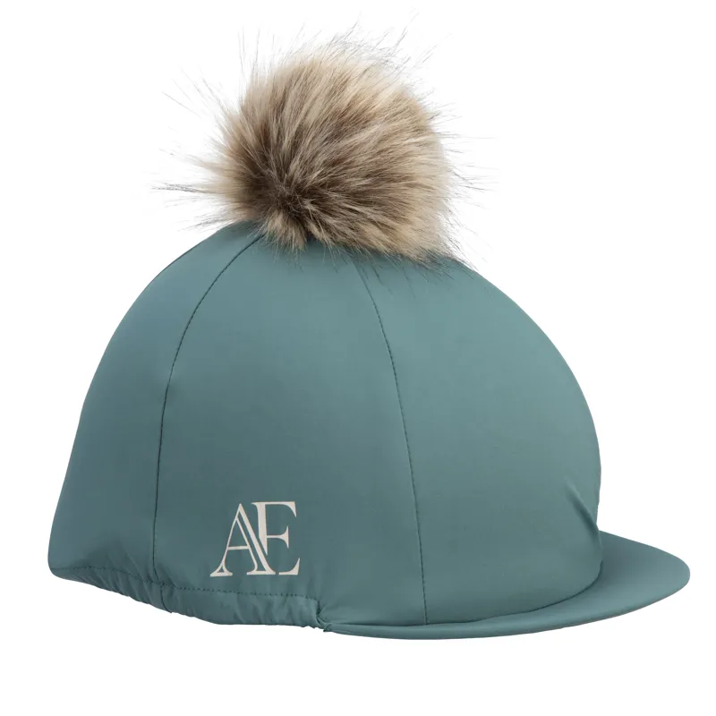 Aubrion Equestrian Hat Cover - Thyme