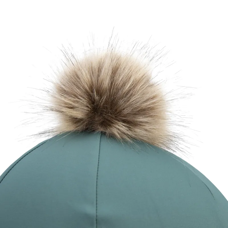 Aubrion Equestrian Hat Cover - Thyme-4
