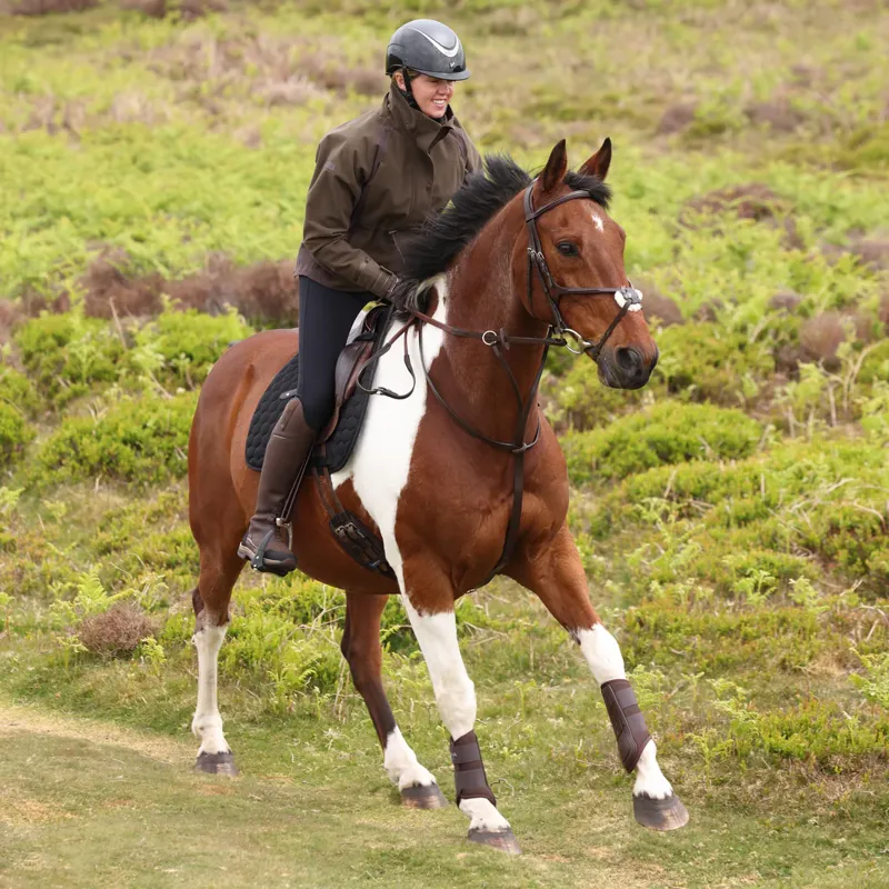 Aubrion Unisex Heritage Quarter Zip Jacket - Dark Olive-2