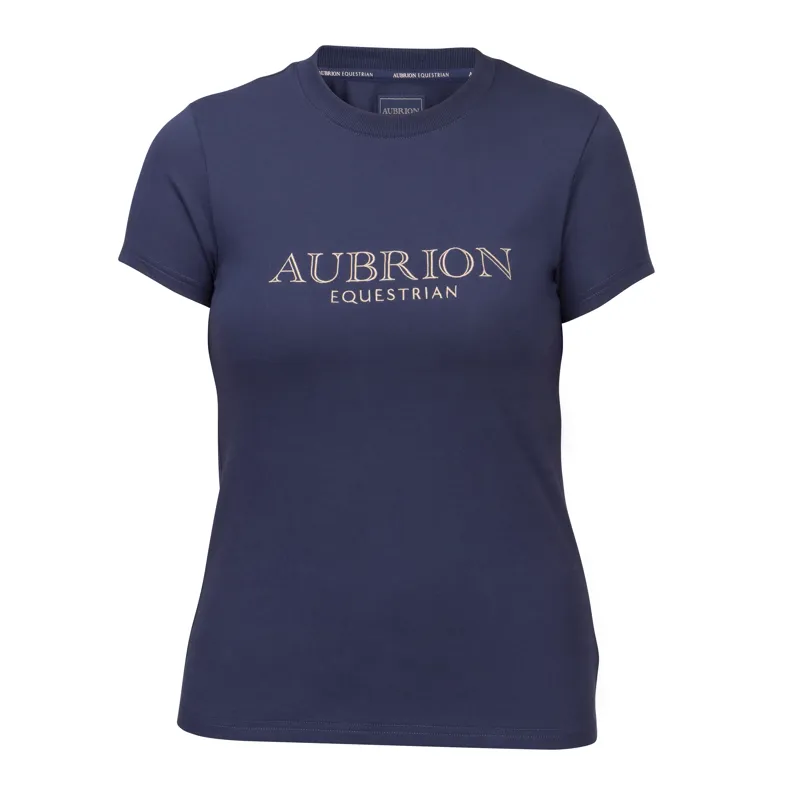 Aubrion Equestrian T- Shirt - Midnight-5