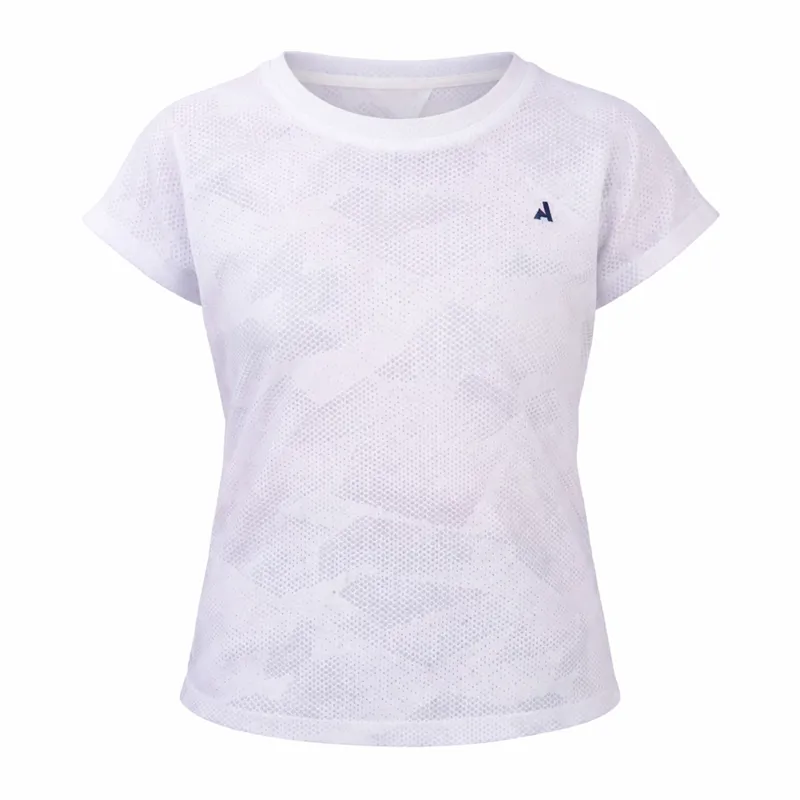 Aubrion Young Rider React Tech T-Shirt - White-1