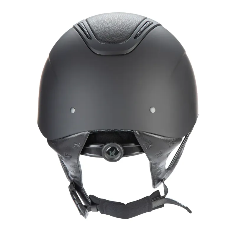 Karben Amity LTHR Riding Hat - Black-4