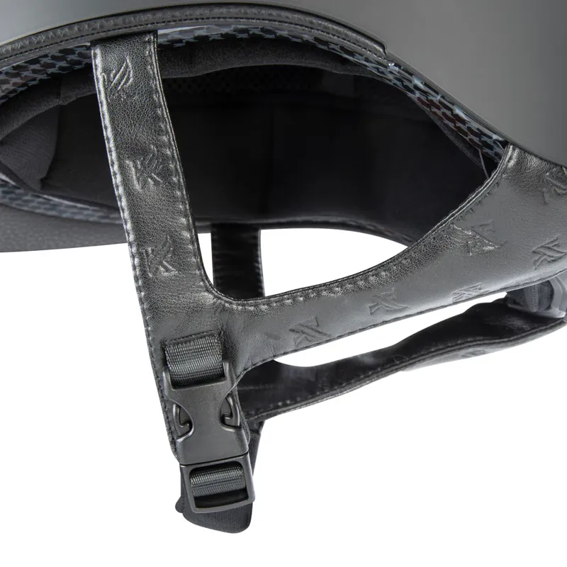 Karben Amity LTHR Riding Hat - Black-7