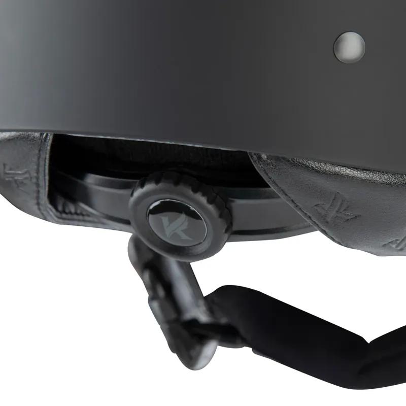 Karben Amity LTHR Riding Hat - Black-5