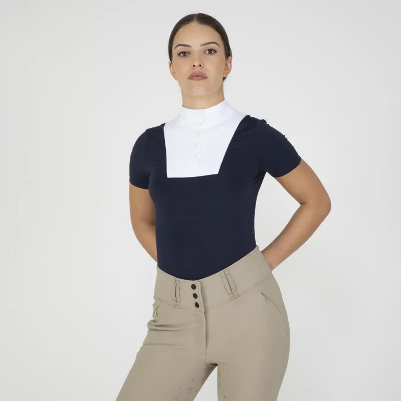 Aubrion Optima MX Show Shirt - Navy 