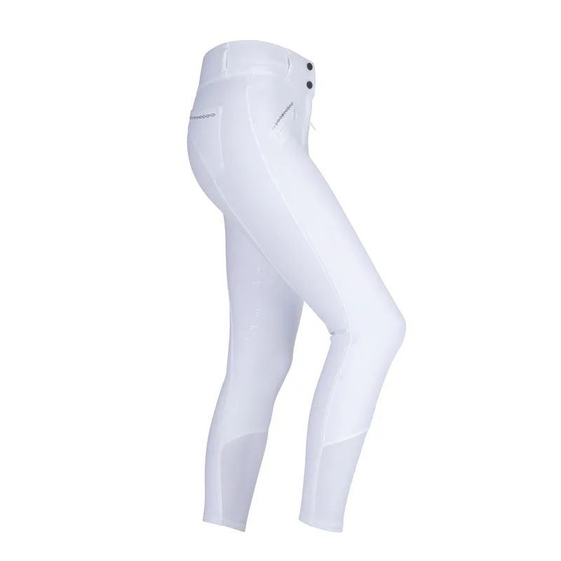 Aubrion Optima LX Breeches - White-1