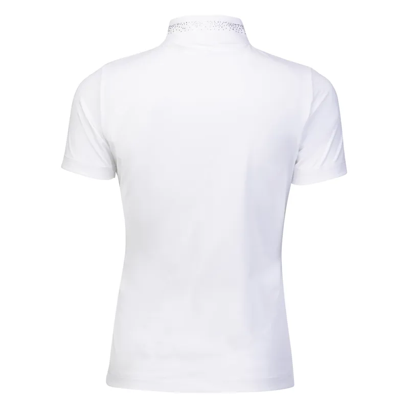 Aubrion Optima GX Show Shirt - Young Rider White-1