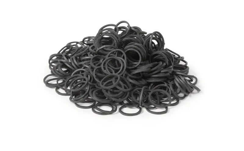 Ezi-Groom Mane Plaiting Bands - Black