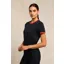 Holland Cooper Chiltern Ringer Tee Ink - Navy