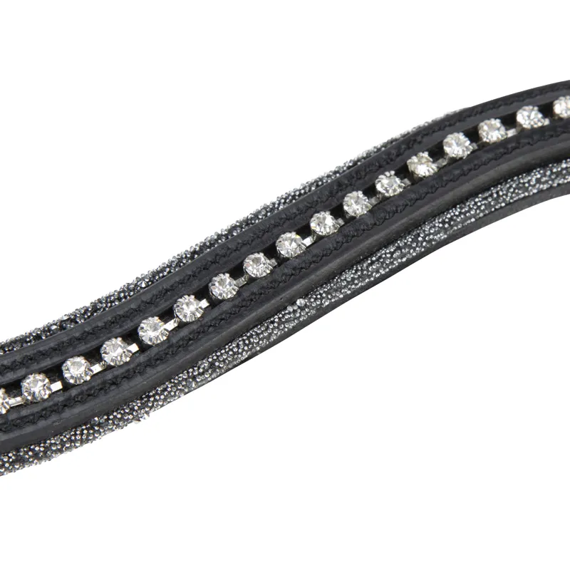 Velociti RAPIDA Micro Mixed Diamante Browband -Black-1