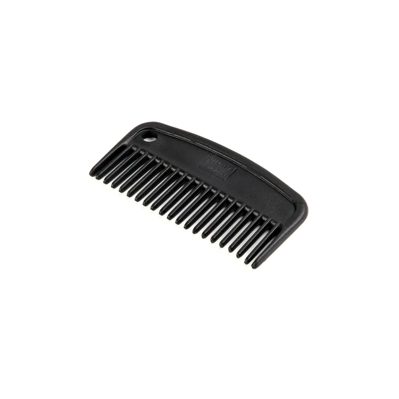EZI-GROOM Plastic Mane Comb Small - Black