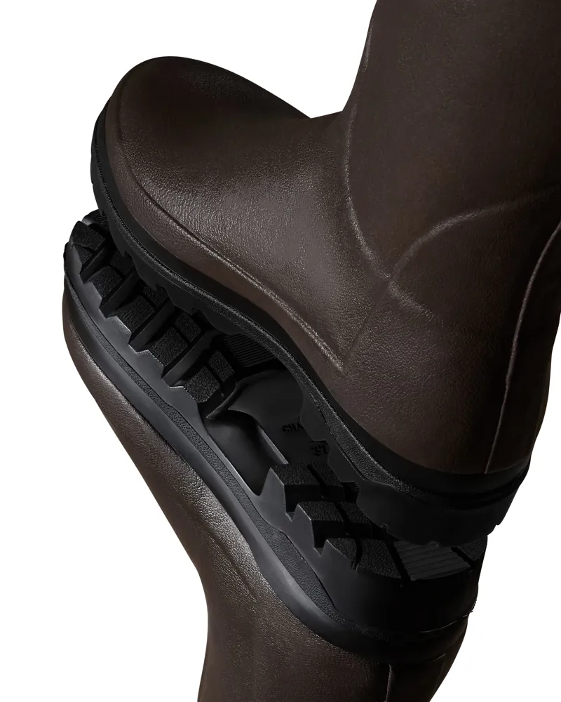 LeChameu Women's Vierzonord Neoprene Lined Boot - Marron Fonce/Black-1