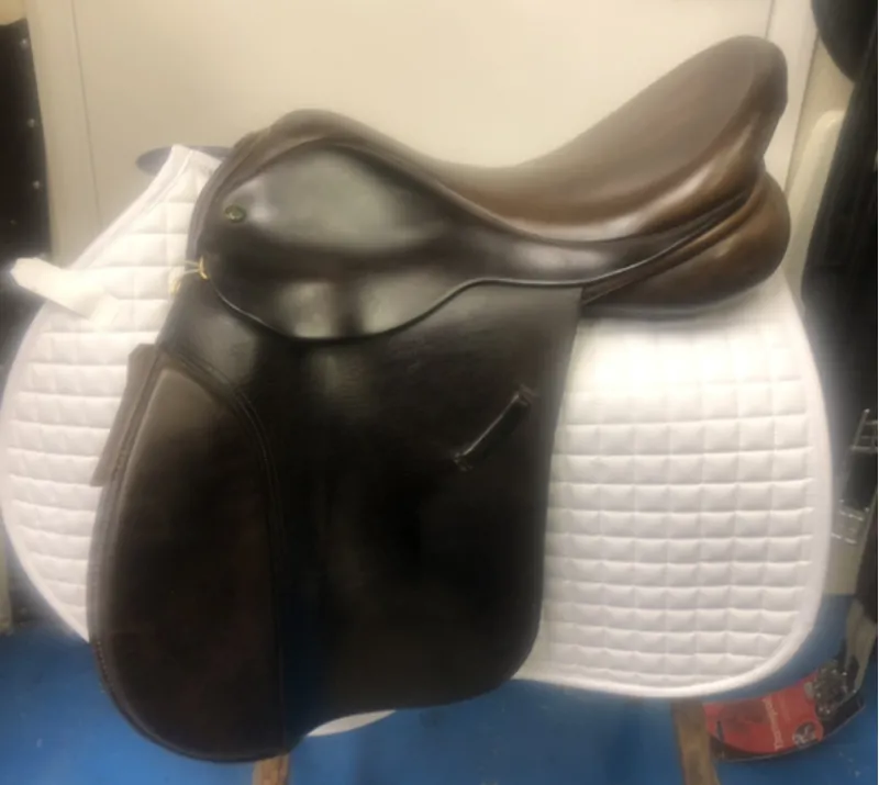 GP3962 Ideal Classic GP Saddle 17inch Medium Brown